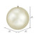 Vickerman N594538SV - 20 inch Giant Champagne Shiny Ball Outdoor Christmas Ornament
