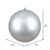 Vickerman N594607MV - 24" Giant Silver Matte Ball Outdoor Ornament