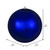 Vickerman N594631SV - 24 inch Giant Midnight Blue Shiny Ball Outdoor Christmas Ornament