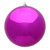 Vickerman N594670SV - 24 inch Giant Fuchsia Shiny Ball Outdoor Christmas Ornament