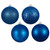 Vickerman N595402A 1.6" Blue 4 Finish Orn Asst 96/Box