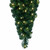 Vickerman G125448LED - 48" Grand Teton Teardrop Wreath with Warm White LED Lights