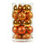 Vickerman N596018A 2.4" Burn Orange 4 Finish Orn Asst 60/Bo