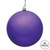 Vickerman N596066M - 2.4 inch Purple Matte Ball Christmas Ornament - 60 Pack