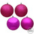 Vickerman N596070A - 2.4 inch Fuchsia 4-Finish Ball Christmas Ornament - 60 Pack