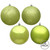 Vickerman N596073A - 2.4 inch Lime 4-Finish Ball Christmas Ornament - 60 Pack