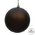Vickerman N596075M - 2.4 inch Chocolate Matte Ball Christmas Ornament - 60 Pack