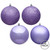 Vickerman N596086A 2.4" Lavender Ball 4 Finish Asst 60/Bx
