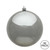 Vickerman N596087S - 2.4 inch Pewter Shiny Ball Christmas Ornament - 60 Pack
