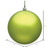 Vickerman N596873M - 3 inch Lime Matte Ball Christmas Ornament - 32 Pack