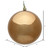Vickerman N596876S - 3 inch Mocha Shiny Ball Christmas Ornament - 32 Pack