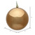 Vickerman N590776DSV - 2.75 inch Mocha Shiny Ball Outdoor Christmas Ornament - 12 Pack