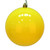  Vickerman N590778DSV 2.75" Yellow Shiny Ball UV Drill 12/Bag 