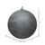 Vickerman N590787DG - 2.75 inch Pewter Glitter Ball Christmas Ornament - 12 Pack