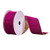 Vickerman Q214693 - Purple / Gold Stripe Back Wired Decorative Ribbon - 2.5" x 10 Yards