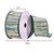Vickerman Q214829 2.5"x10yd Green/Cream/Champagne Ribbon