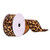  Vickerman Q215037 2.5"x10yd Tan Leopard Print Ribbon 