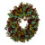  Vickerman FXT224518 18" Red/Green Spiral Eucalyptus Wreath 
