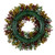 Vickerman FXT224518 - 18" Red/Green Spiral Eucalyptus Wreath