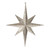 Vickerman M167558 15.75" Rose Gold Glitter Bethlehem Star