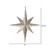 Vickerman M167558 15.75" Rose Gold Glitter Bethlehem Star