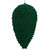 Vickerman MT195864D 10" Moss Green Flocked Pinecone Ornament