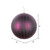 Vickerman MT211926D - 6 inch Plum Glitter Ball Christmas Ornament - 2 Pack