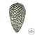 Vickerman N187223D 7" Wrought Iron Matte Glitt Pinecone 4Bg