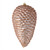 Vickerman N187258D 7" Rose Gold Matte Glitter Pinecone 4/Bg