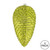 Vickerman N187273D - 7 inch Lime Glitter Pinecone Christmas Ornament - 4 Pack