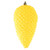 Vickerman N187278D 7" Yellow Matte Glitter Pinecone Ornament