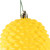Vickerman N187278D 7" Yellow Matte Glitter Pinecone Ornament