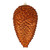 Vickerman N187288D 7" Copper Matte Glitter Pinecone Ornament