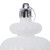 Vickerman N500011 4" White Finial 4 Finish Asst 8/Bx