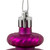 Vickerman N500070 4" Fuchsia Finial 4 Finish Asst 8/Bx
