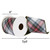 Vickerman QR220365 4"x5yd Multi Cotton Plaid Ribbon