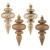  Vickerman N500080 4" CafÃƒÂ© Latte Finial 4 Finish Asst 8/Bx 