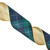 Vickerman QR220855 4"x10yd Green Plaid Metallic Ribbon
