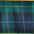 Vickerman QR220855 4"x10yd Green Plaid Metallic Ribbon
