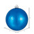 Vickerman N591002DSV 4" Blue Shiny Ball UV Drilled 6/Bag