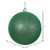 Vickerman N591004DG 4" Green Glitter Ball Drilled 6/Bag