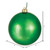 Vickerman N591004DSV 4" Green Shiny Ball UV Drilled 6/Bag