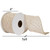 Vickerman QR223318 4"x5yd Ivory Ivory Sq Trim Ribbon