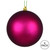 Vickerman N591021DMV - 4 inch Berry Red Matte Ball Outdoor Christmas Ornament - 6 Pack