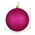 Vickerman N591021DQ 4" Berry Red Sequin Ball Drilled 6/Bag