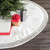  Vickerman QTX17011 60" Banded Snowflake Christmas Tree Skirt 