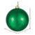 Vickerman N591024DSV - 4 inch Emerald Shiny Ball Outdoor Christmas Ornament - 6 Pack