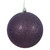 Vickerman N591026DG 4" Plum Glitter Ball Drilled 6/Bag