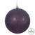 Vickerman N591026DG 4" Plum Glitter Ball Drilled 6/Bag