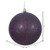 Vickerman N591026DG 4" Plum Glitter Ball Drilled 6/Bag